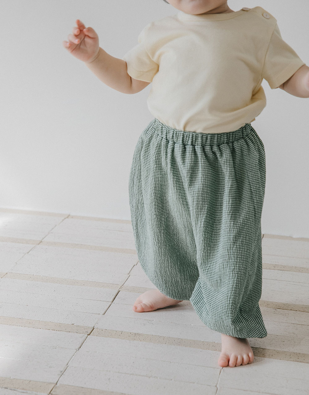 에어크링클 스트라이프 벌룬팬츠_4color