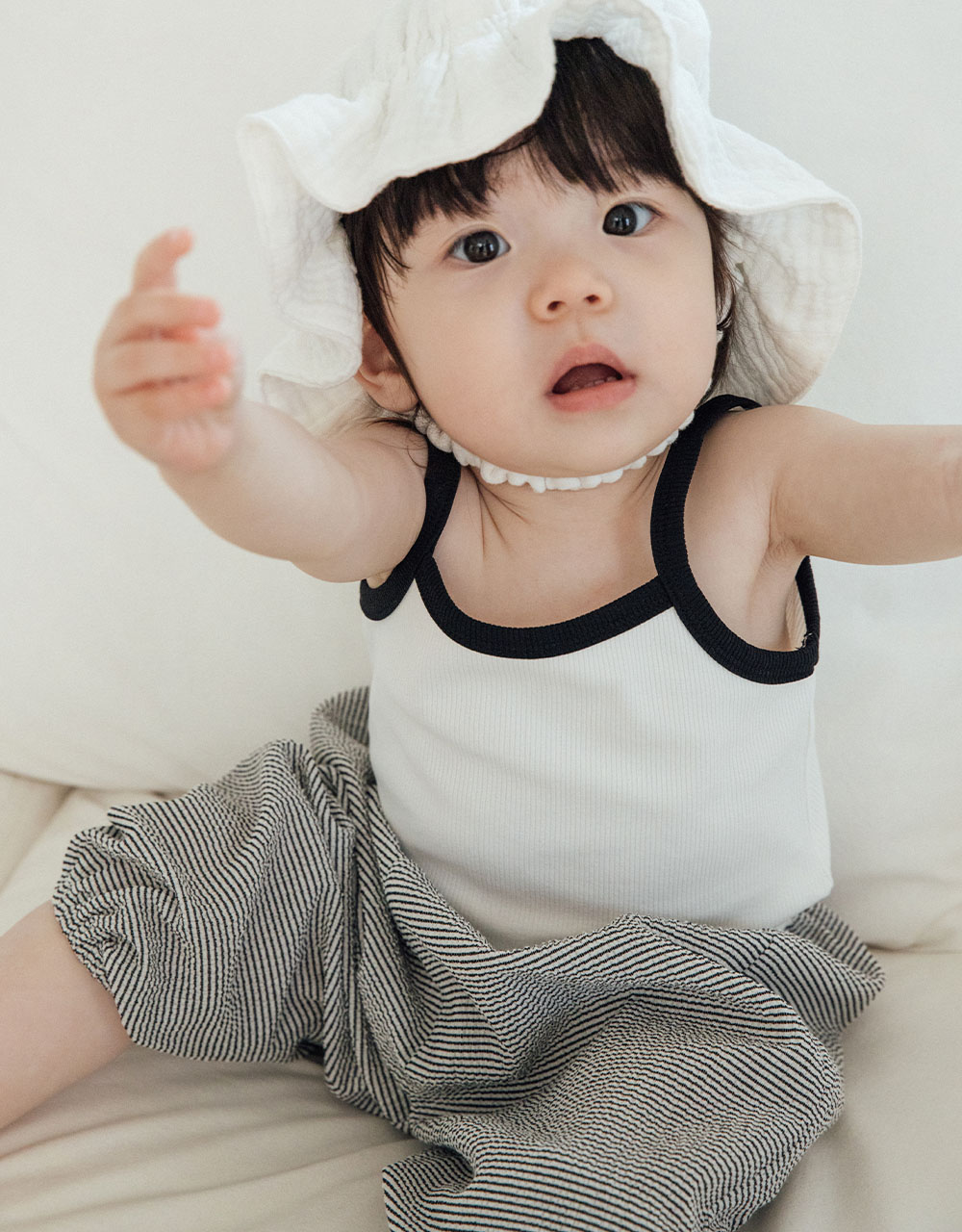 에어크링클 스트라이프 벌룬팬츠_4color