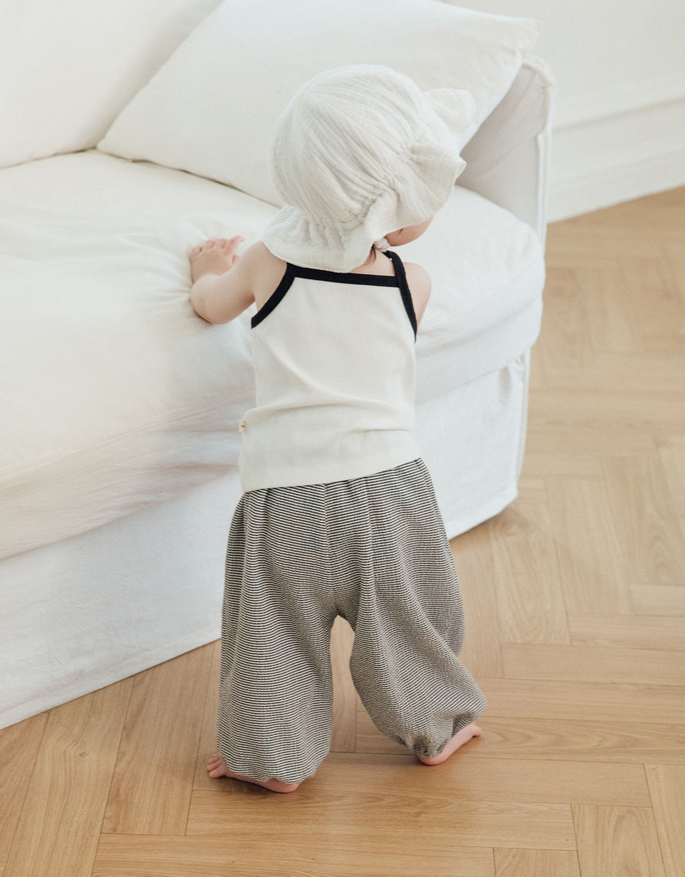 에어크링클 스트라이프 벌룬팬츠_4color