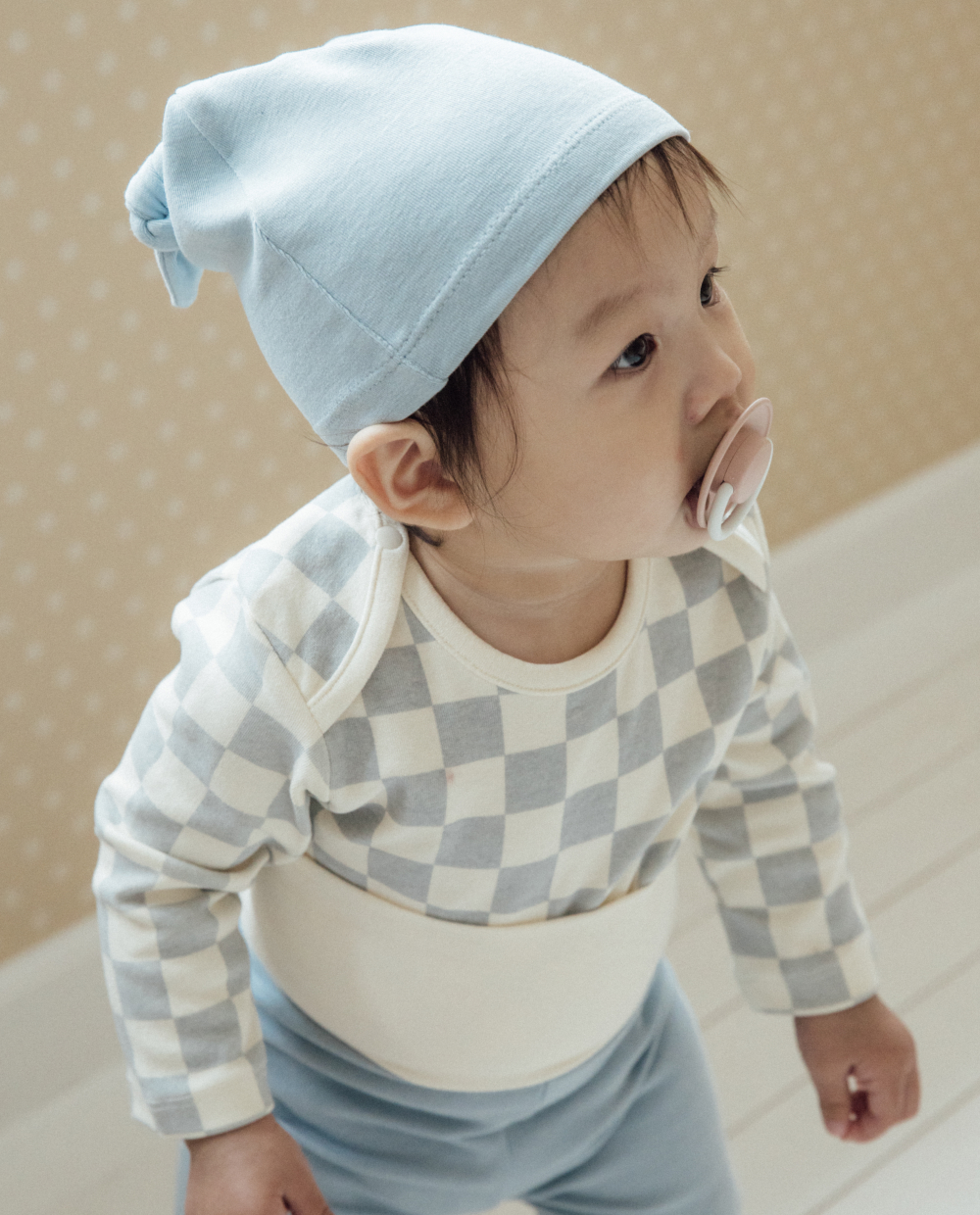 포근쫀득 베이비 배앓이 방지 배색 레깅스