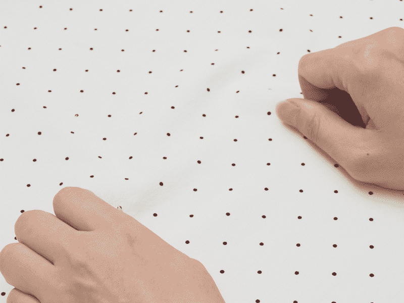 포근쫀득 도트 신생아 롬퍼 소재 특장점