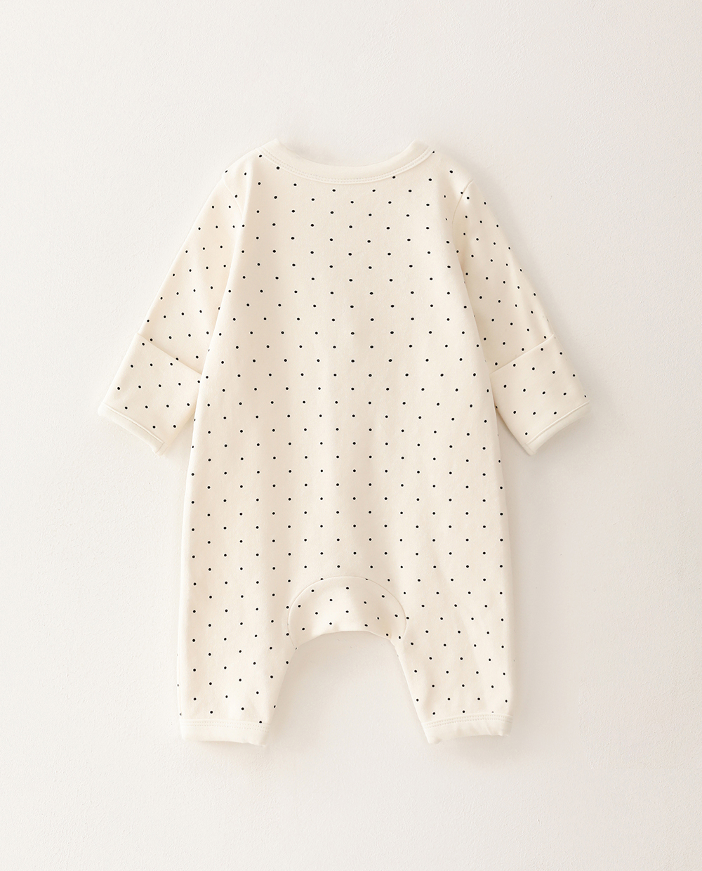 포근쫀득 도트 신생아 롬퍼 BKO 뒤
