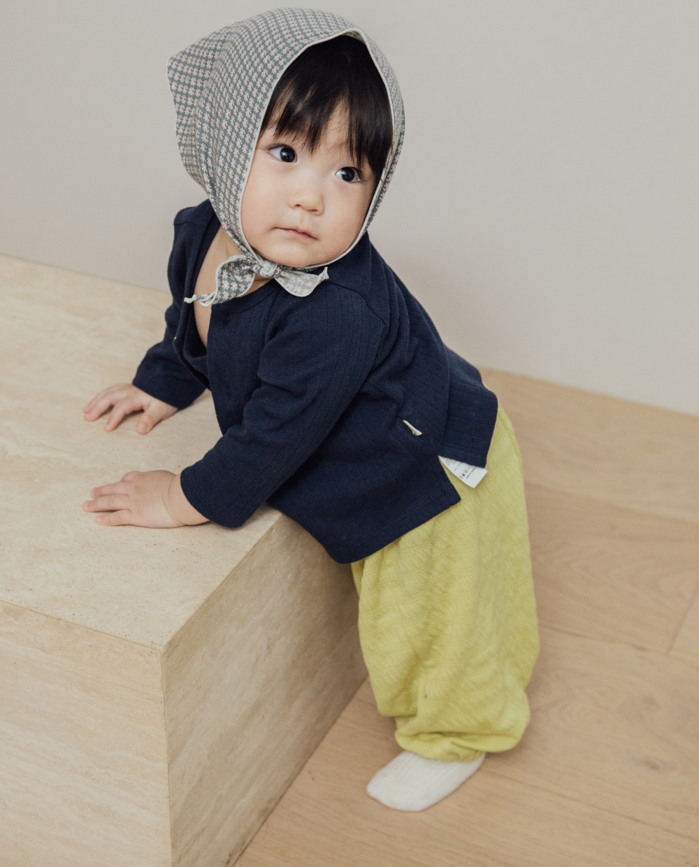 코튼 아일렛 캐미솔