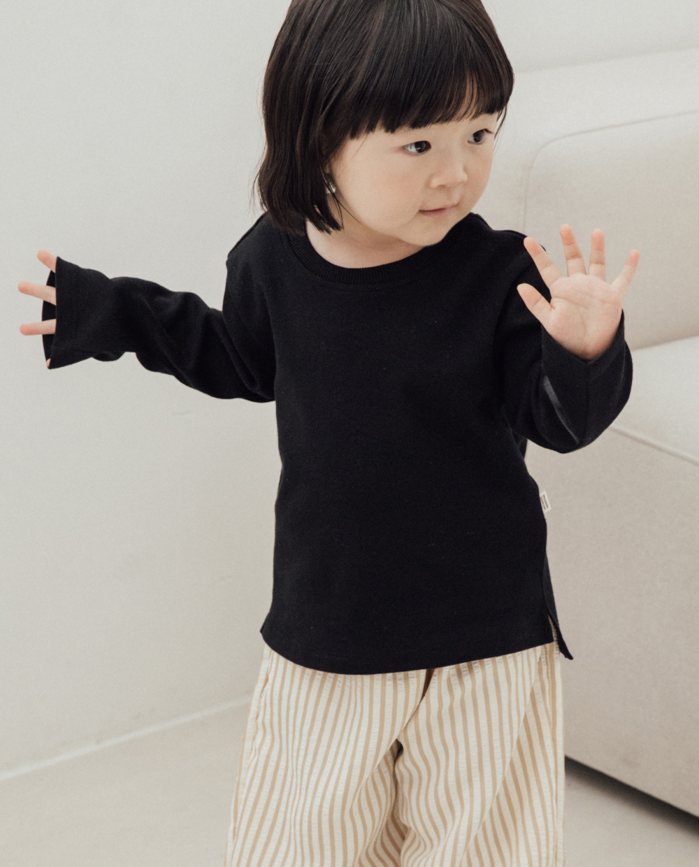 오가닉코튼 레귤러핏 데일리 티셔츠