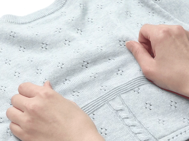 소프트코튼 스카시 니트 풀오버 소재 특장점