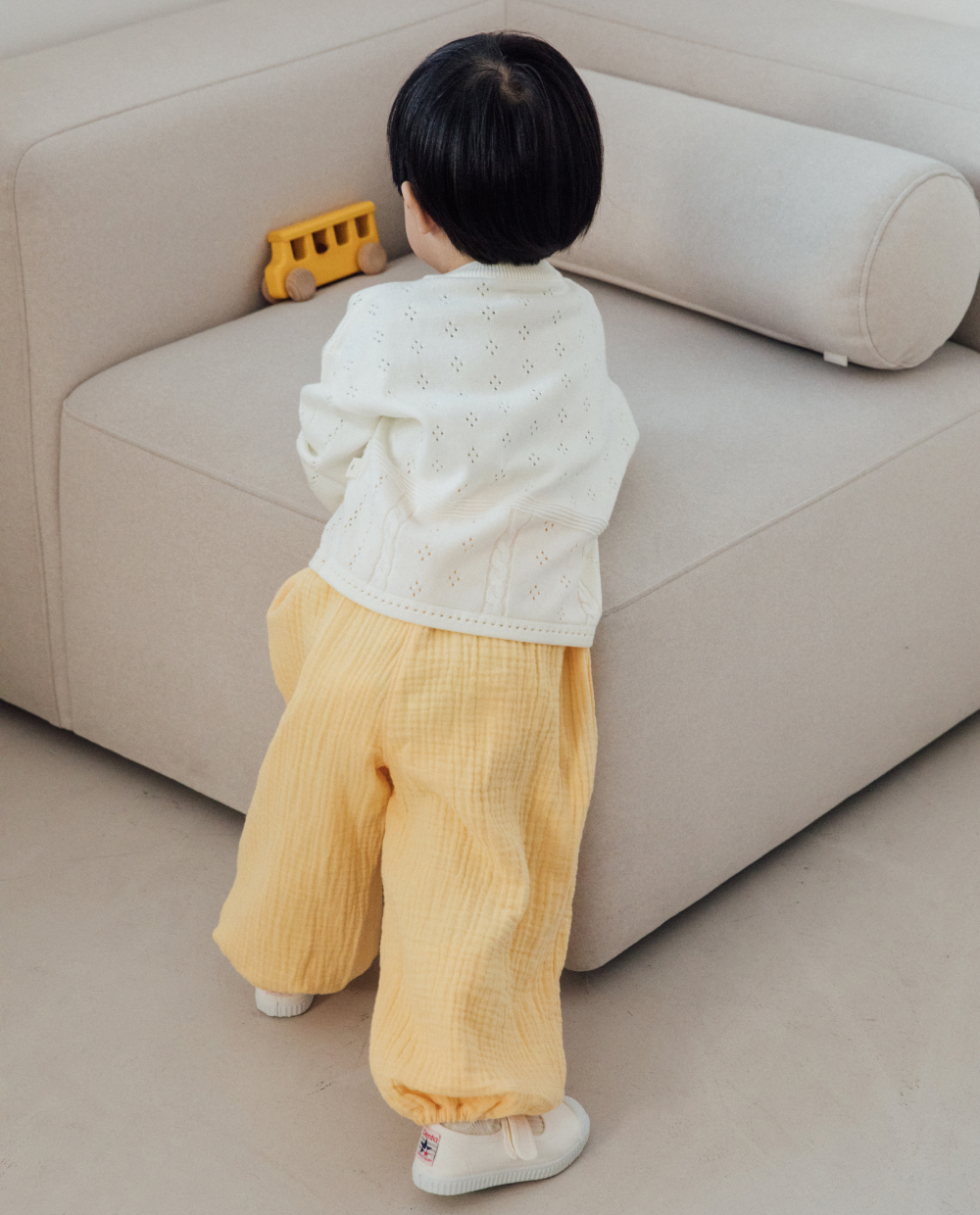 소프트코튼 스카시 니트 풀오버