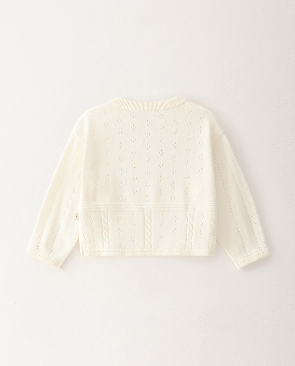 소프트코튼 스카시 니트 풀오버 IVX 뒤