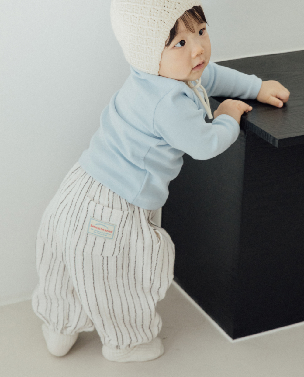 포근한 3중거즈 벌룬핏팬츠