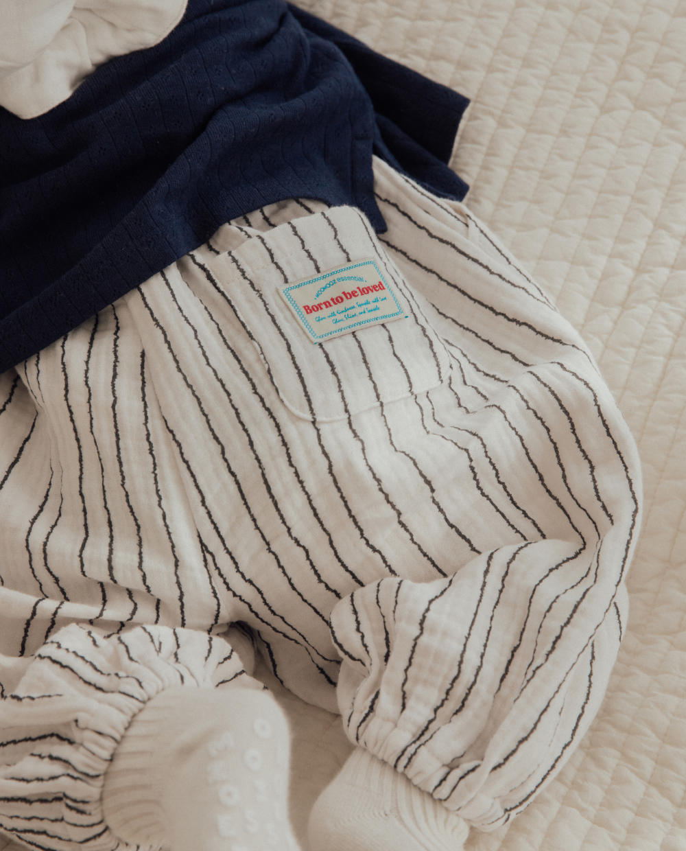 포근한 3중거즈 벌룬핏팬츠