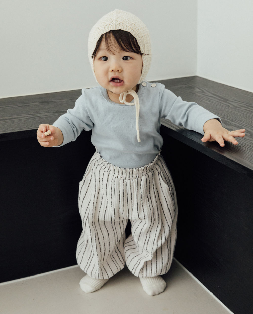 포근한 3중거즈 벌룬핏팬츠