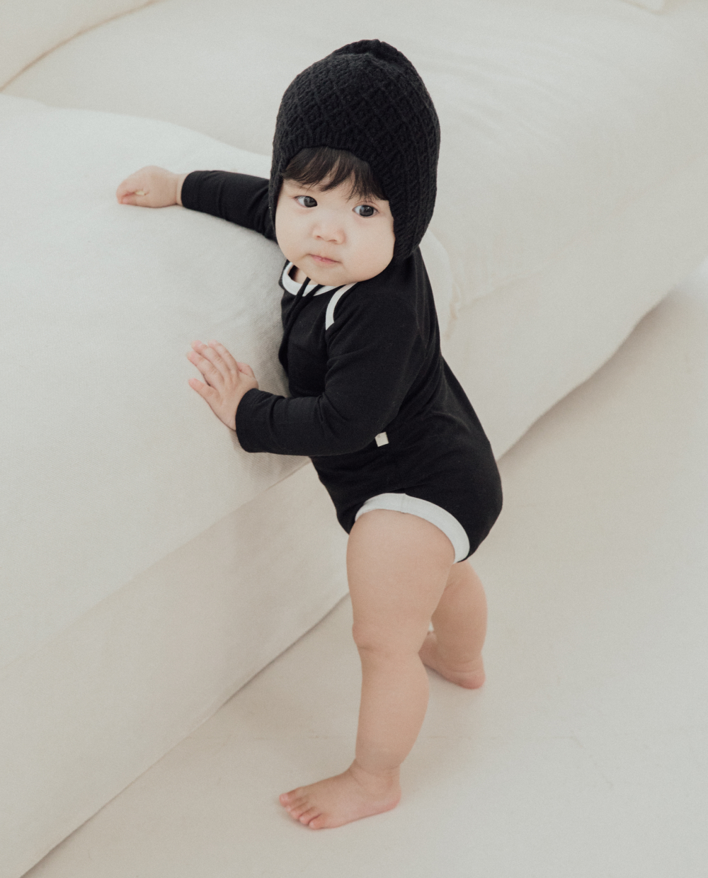 [Softly] 코코넛모달 긴팔바디수트