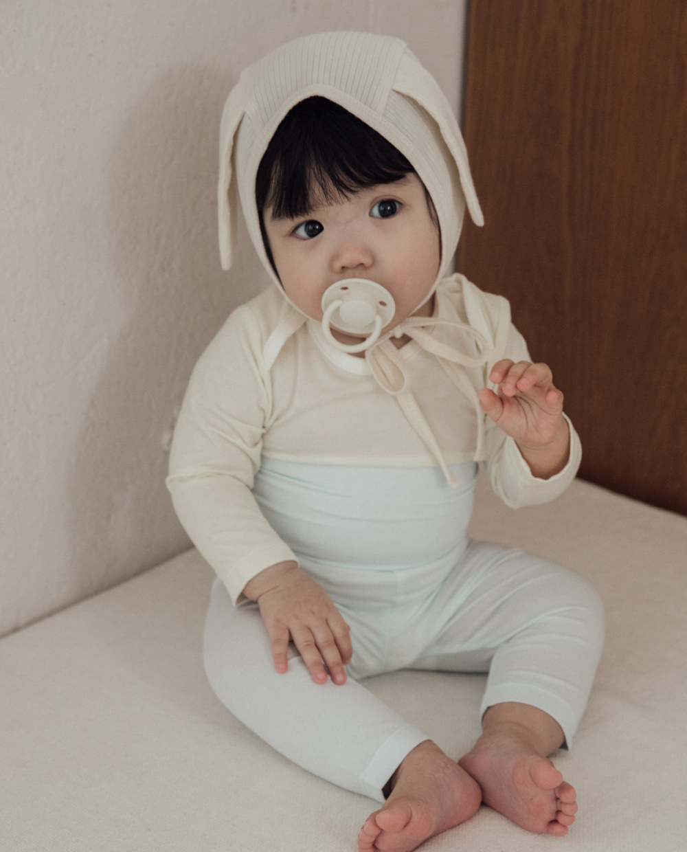 [Softly] 코코넛모달 긴팔바디수트