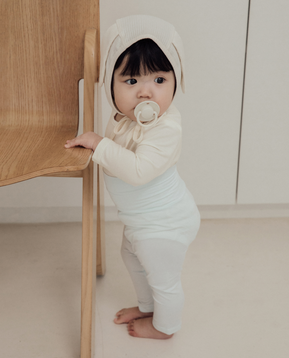 [Softly] 코코넛모달 긴팔바디수트