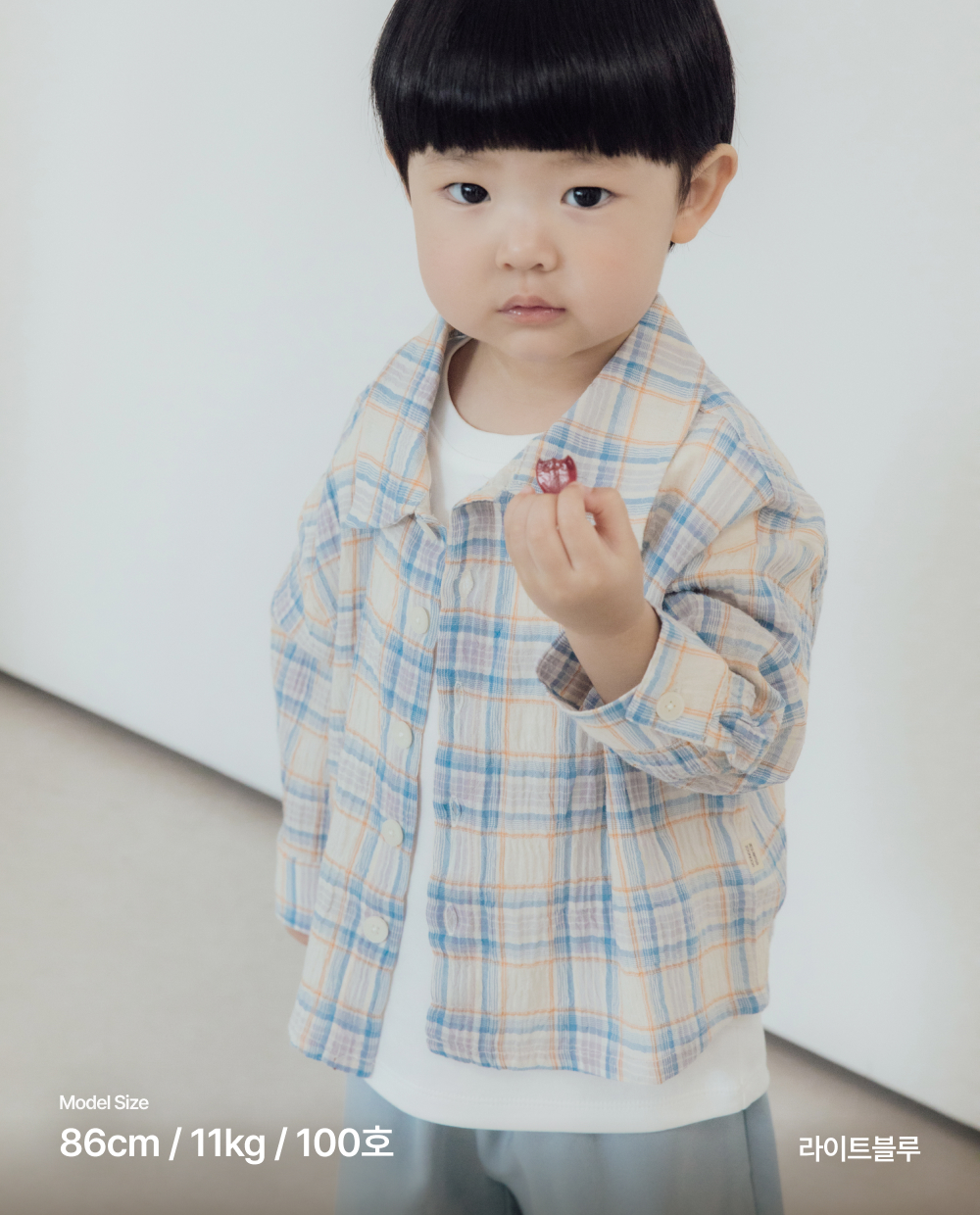 エアリーチェックシャツ