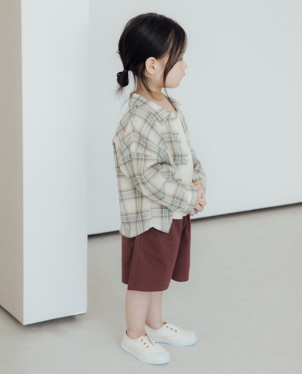 エアリーチェックシャツ