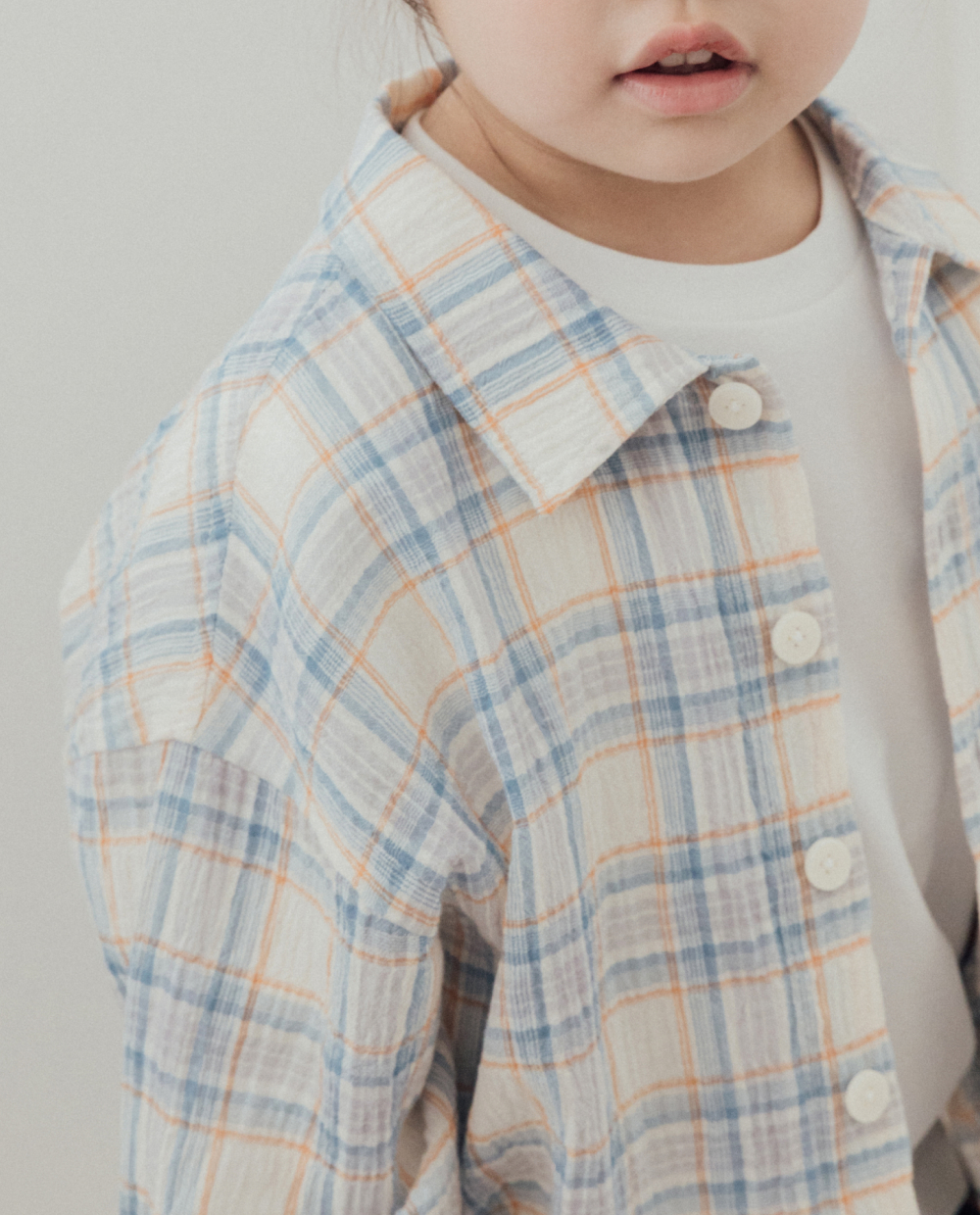 エアリーチェックシャツ