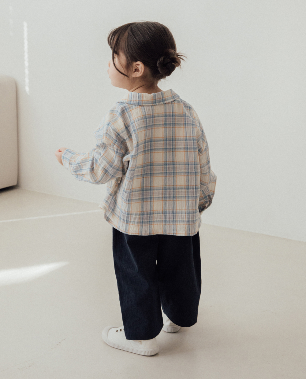 エアリーチェックシャツ