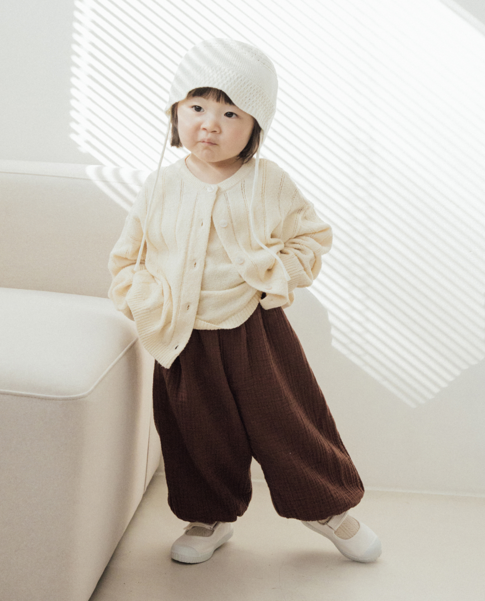 포근한  3중거즈 벌룬핏팬츠