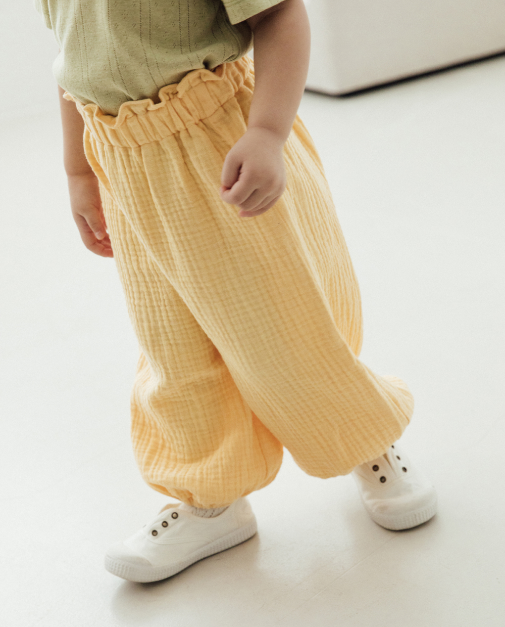 포근한  3중거즈 벌룬핏팬츠