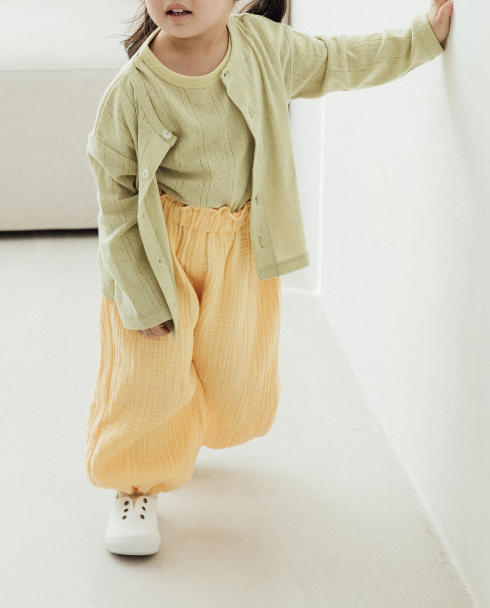 포근한  3중거즈 벌룬핏팬츠