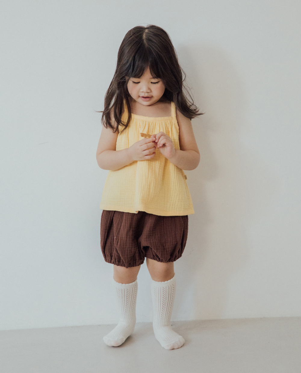  포근한 3중거즈 캐미솔