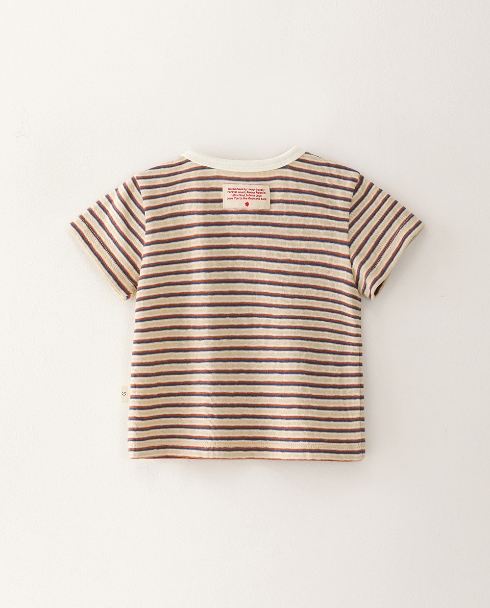 コットンスパン ストライプ 半袖 Tシャツ BEX バック