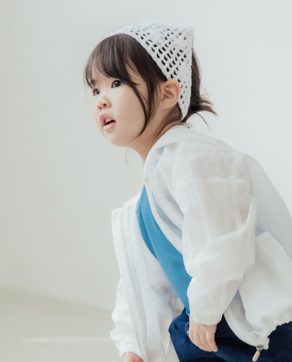 フラワードニット ヘアターバン