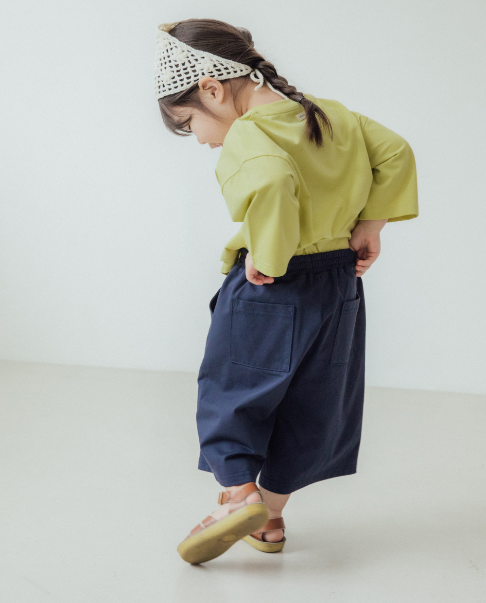 エアークール 7分丈 ワイドパンツ