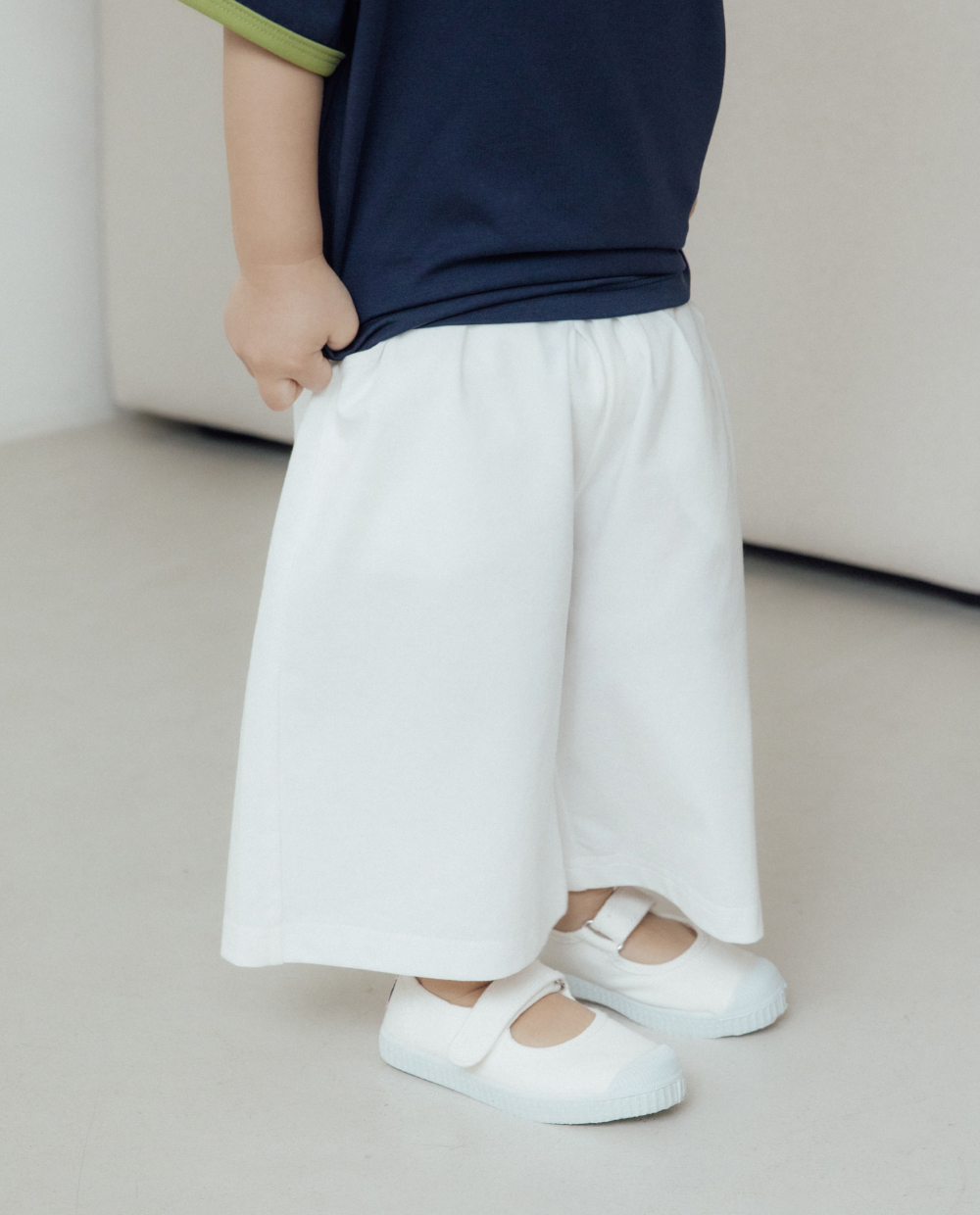 エアークール 7分丈 ワイドパンツ