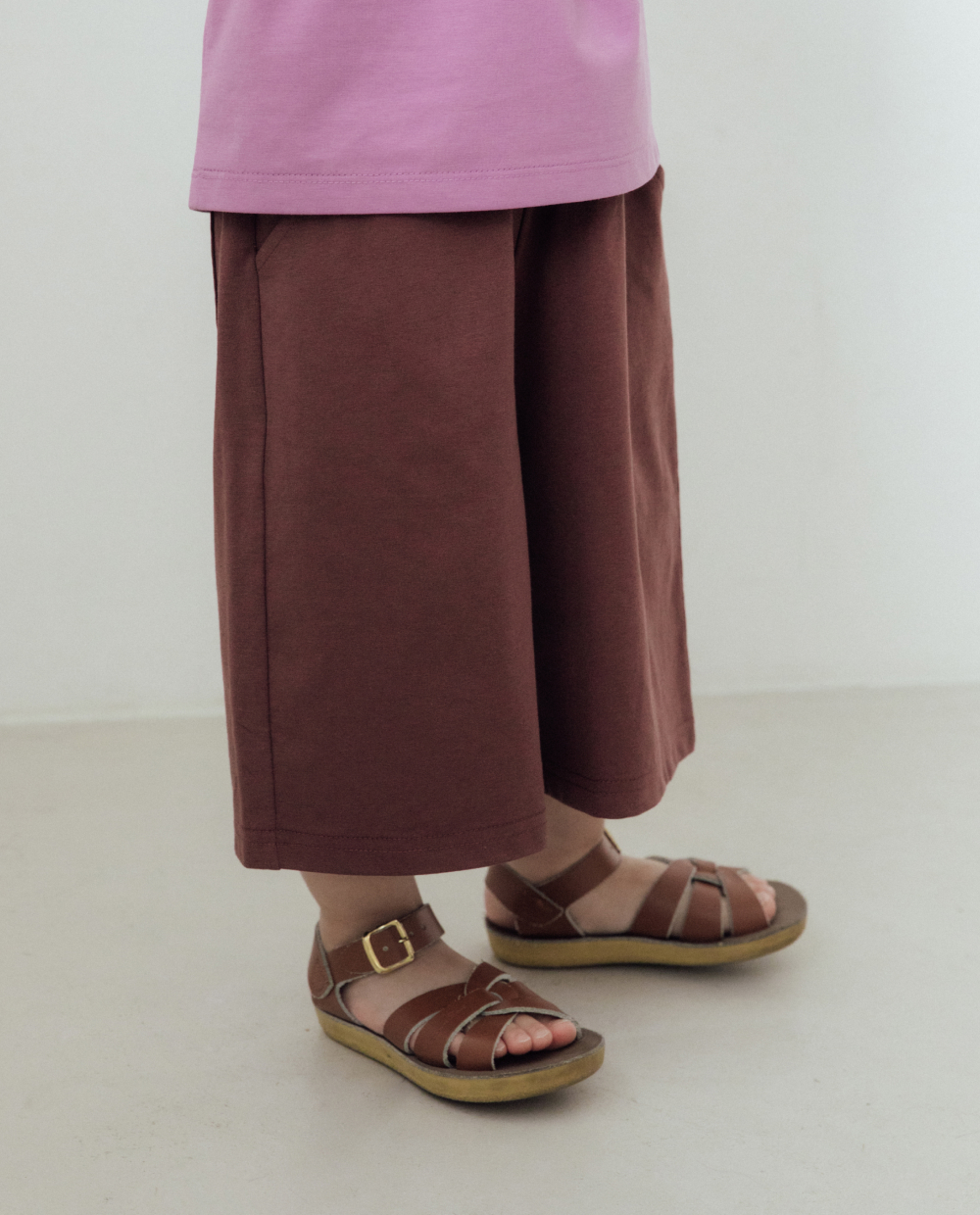 エアークール 7分丈 ワイドパンツ