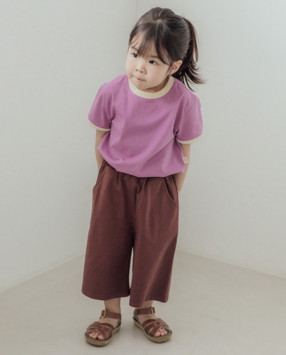 エアークール 7分丈 ワイドパンツ