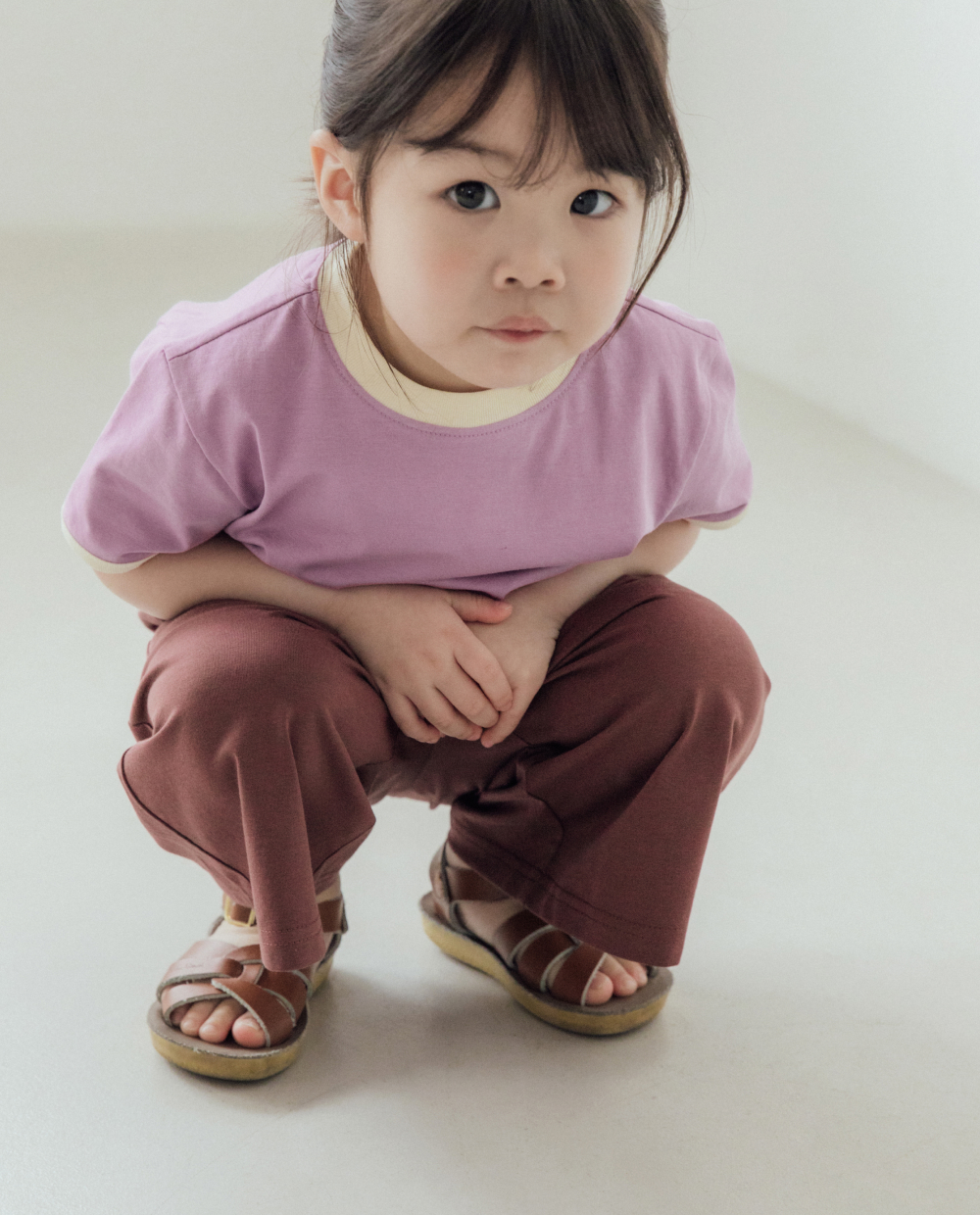 エアークール 7分丈 ワイドパンツ