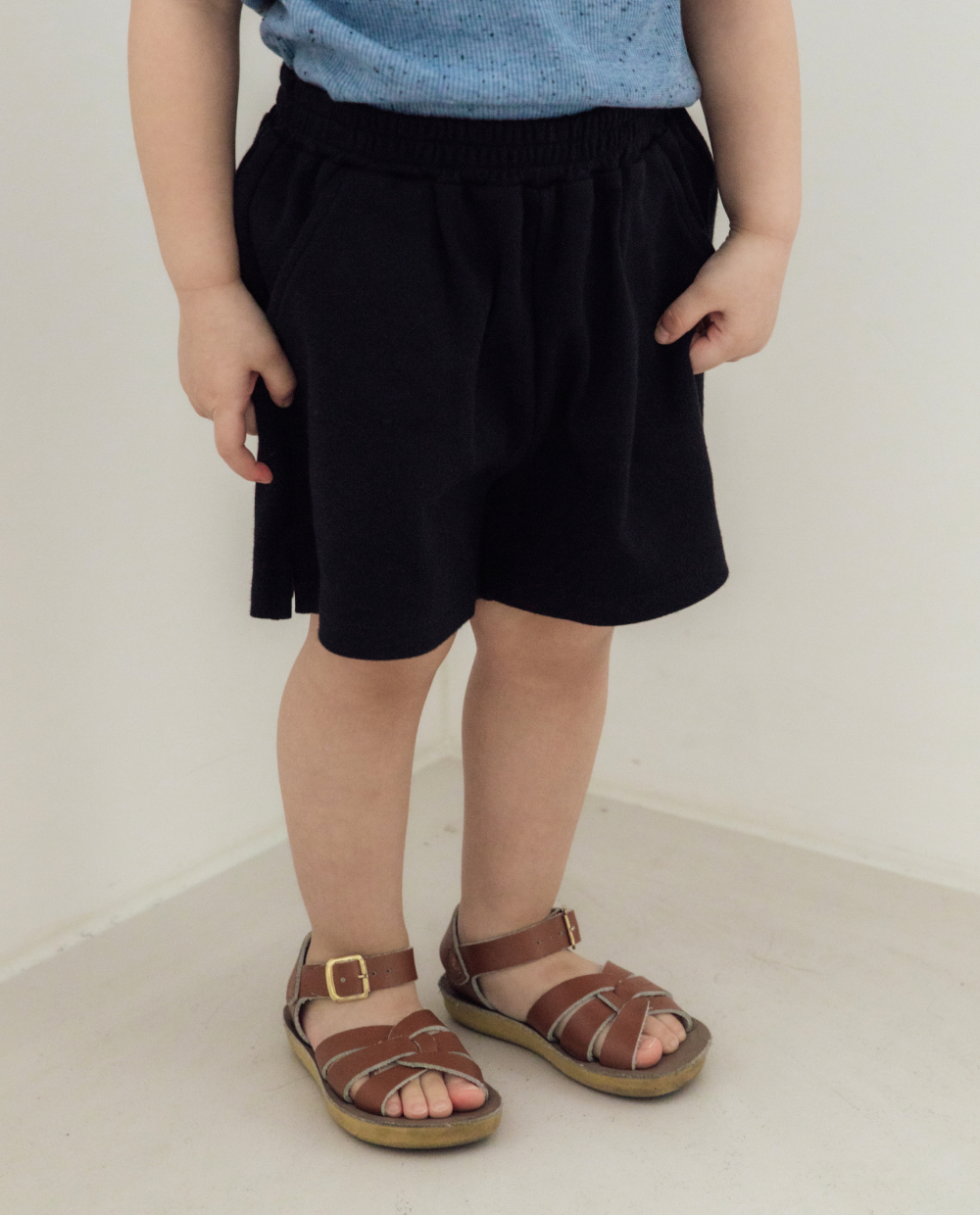 オーガニック ワイドハーフパンツ
