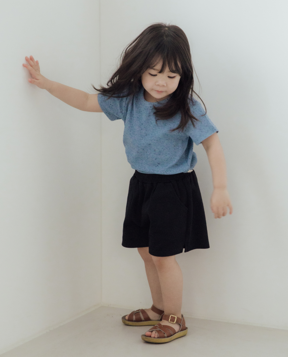 オーガニック ワイドハーフパンツ