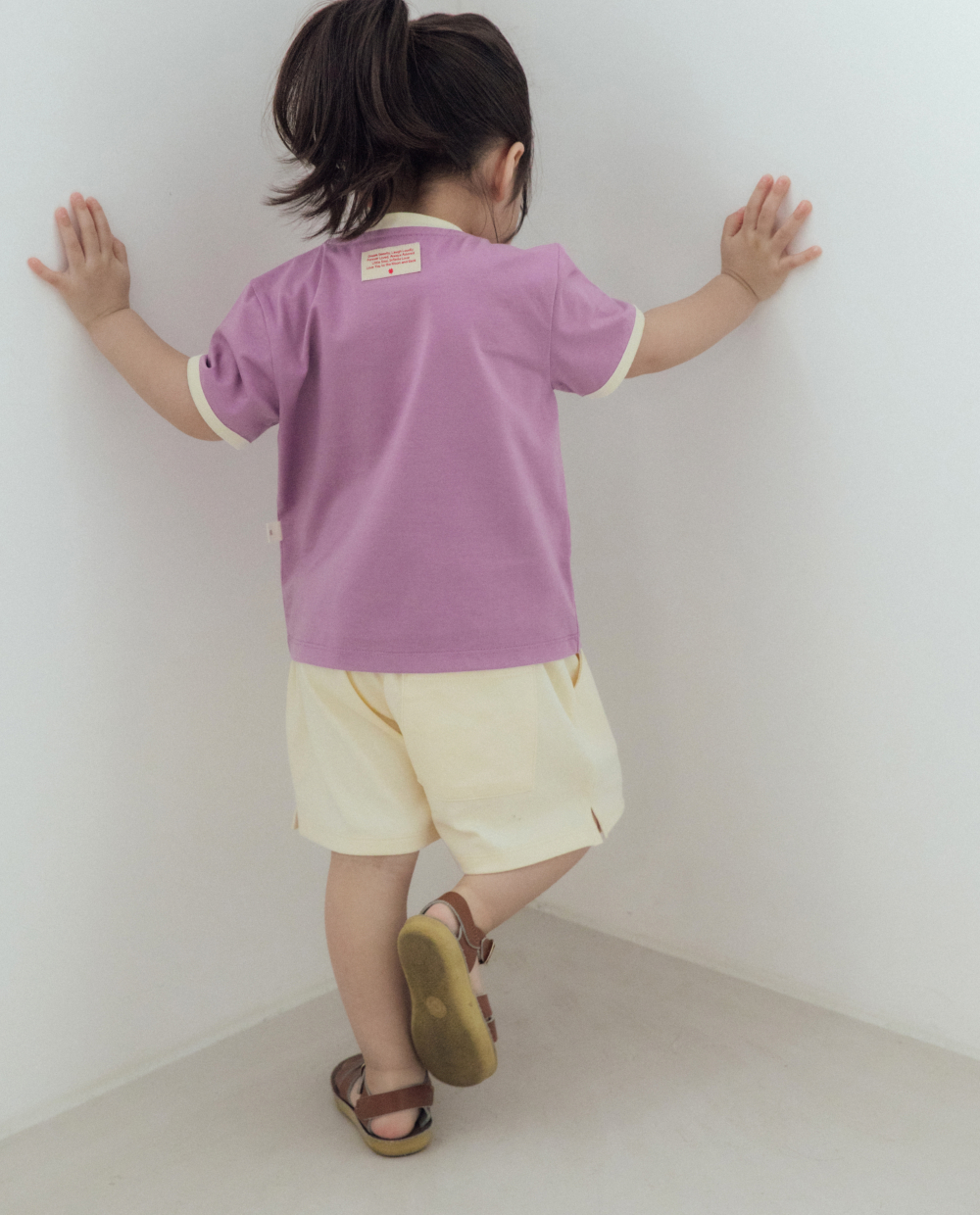 オーガニック ワイドハーフパンツ