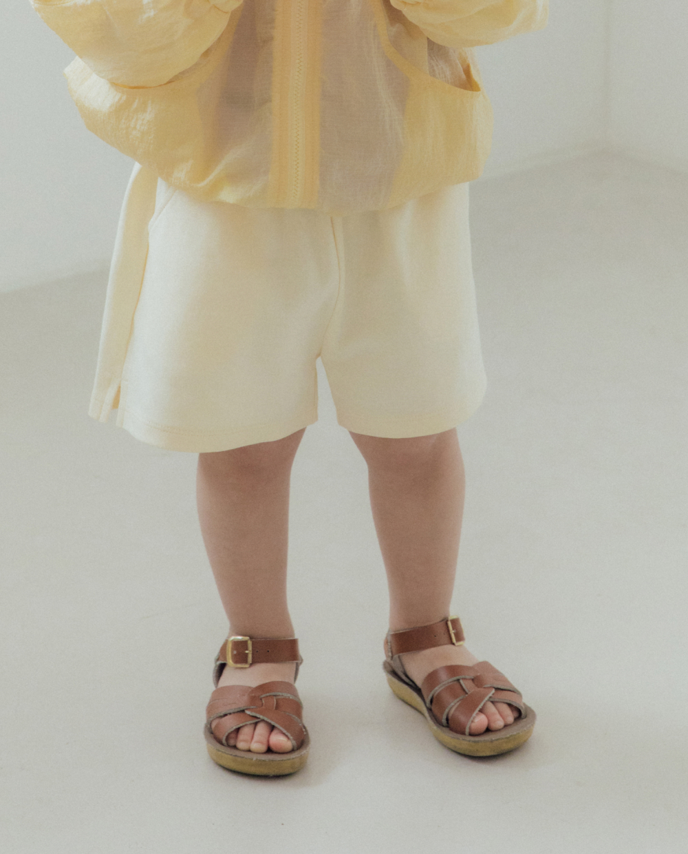 オーガニック ワイドハーフパンツ