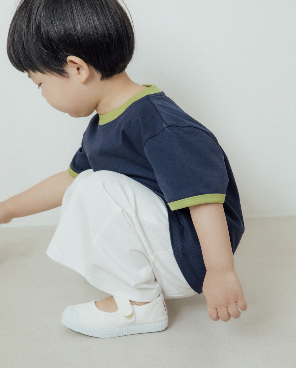 エアクールカラー配色Tシャツ