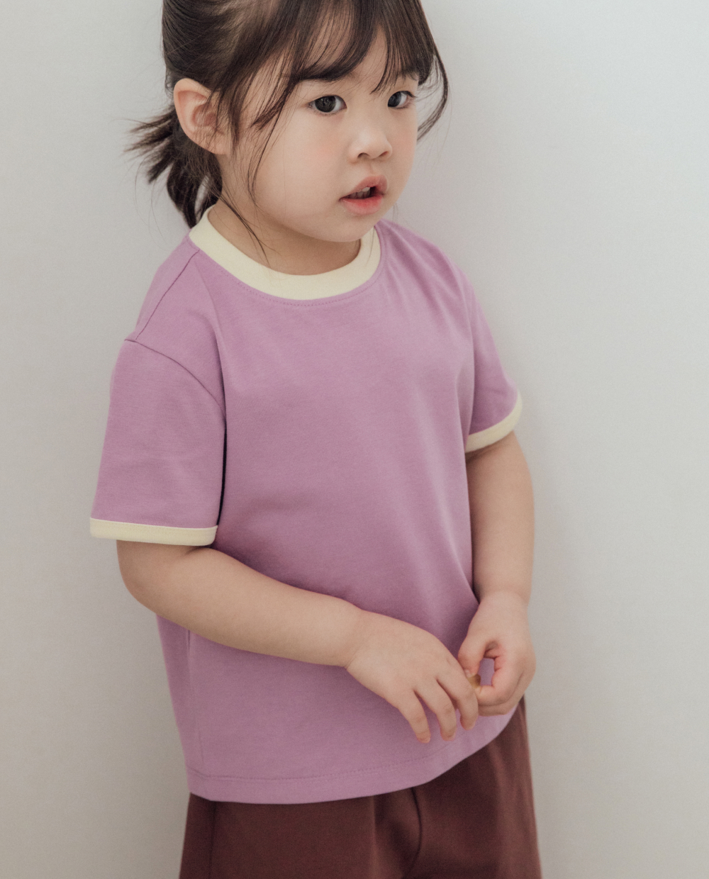 エアクールカラー配色Tシャツ