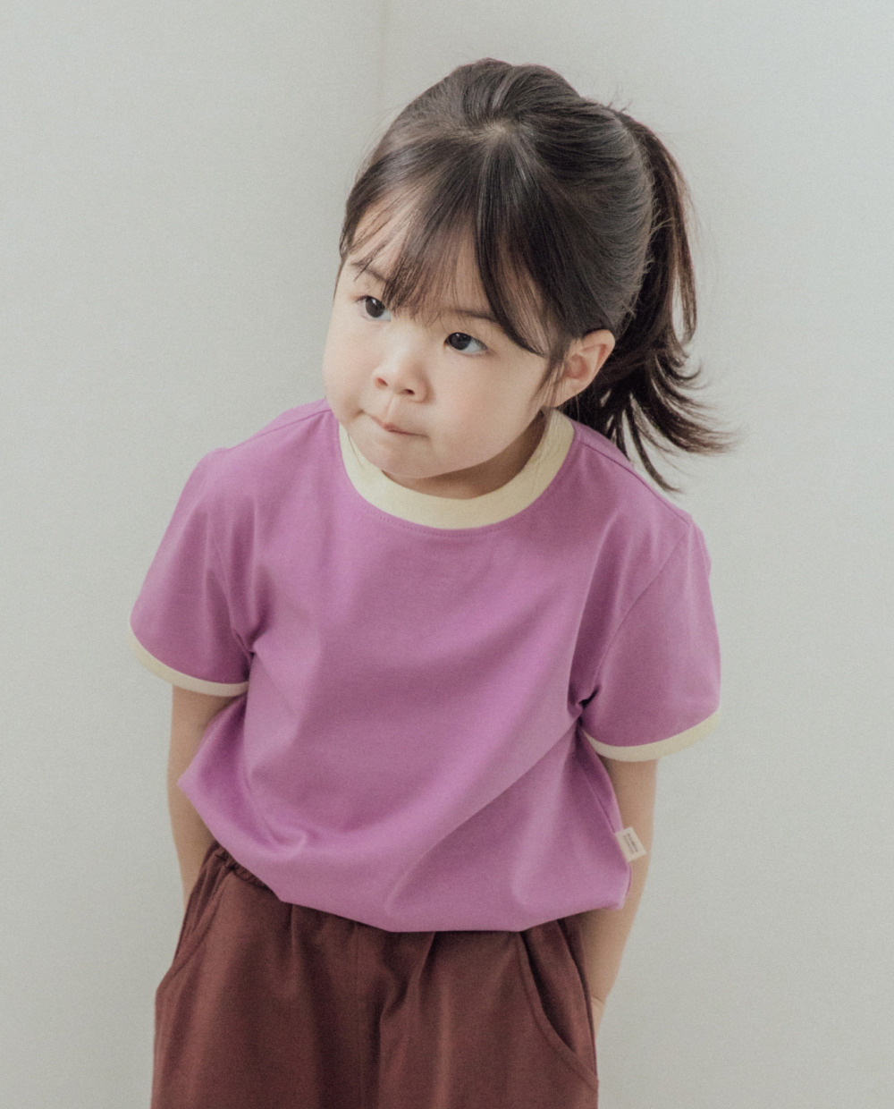 エアクールカラー配色Tシャツ