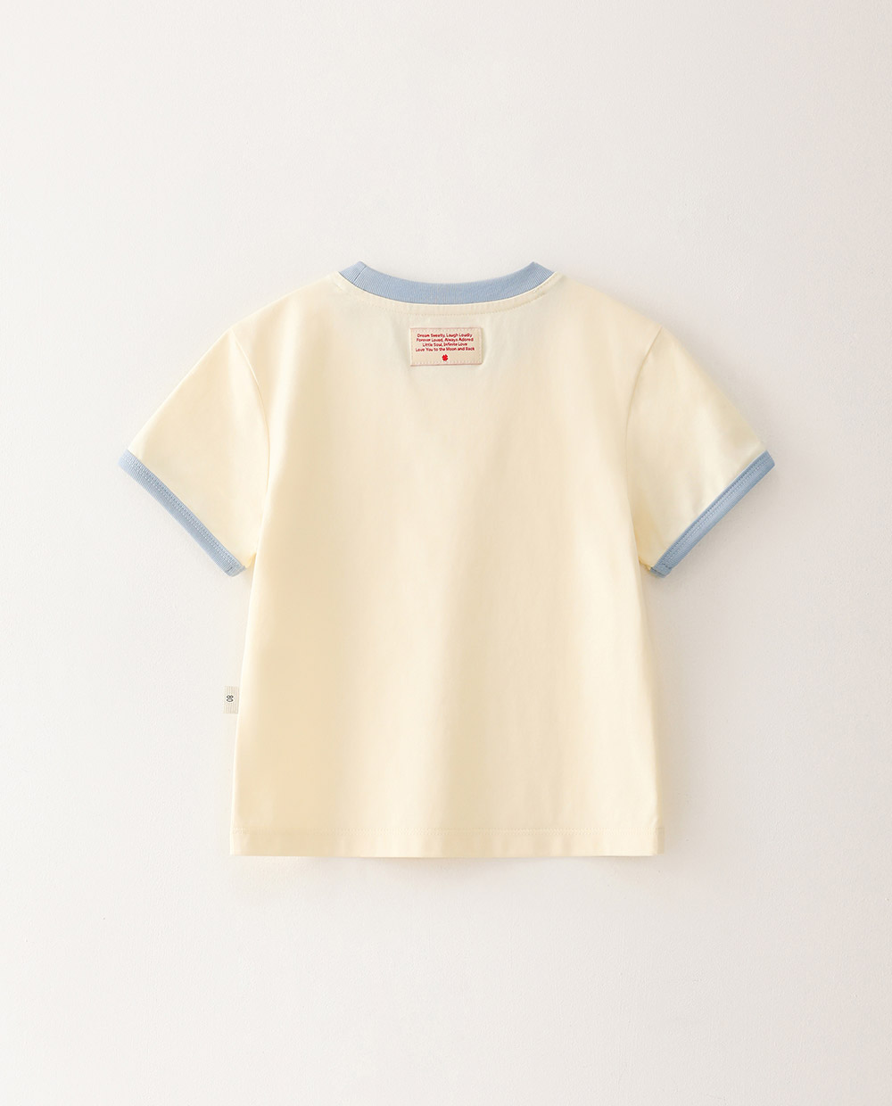 エアクールカラー配色Tシャツ CRM 後