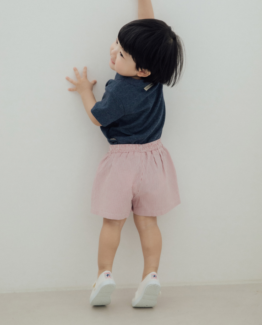 オレオスリムフィットリブTシャツ
