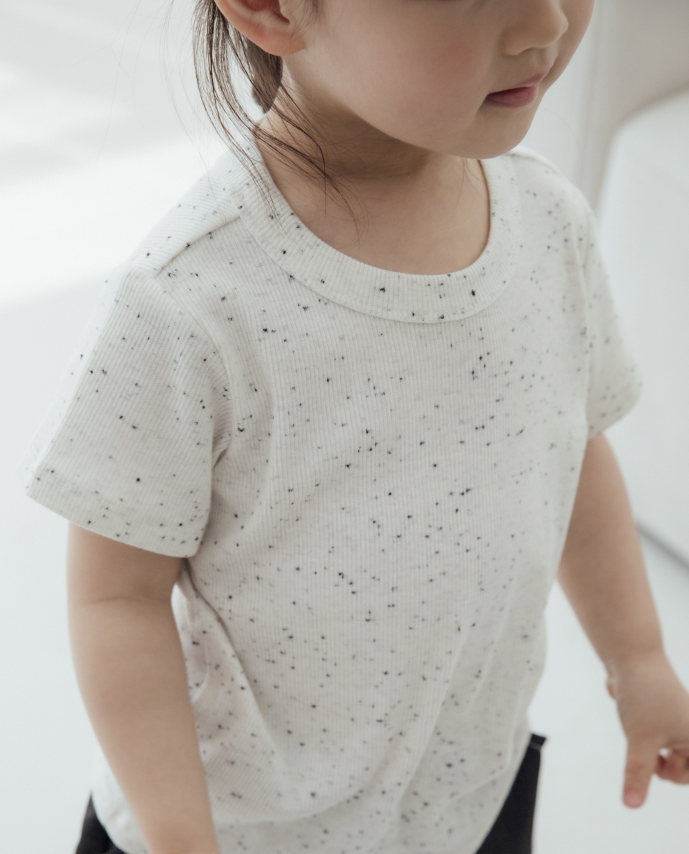オレオスリムフィットリブTシャツ