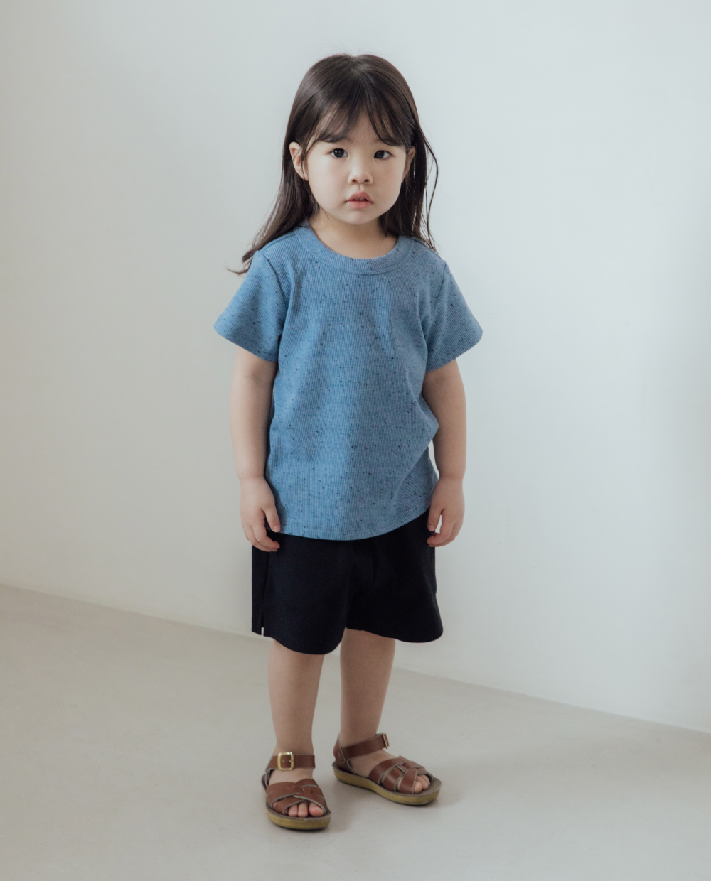 オレオスリムフィットリブTシャツ