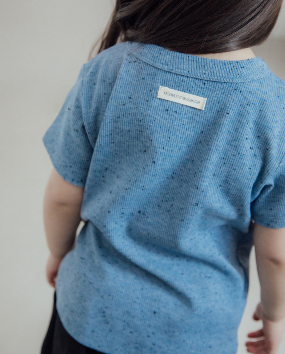オレオスリムフィットリブTシャツ