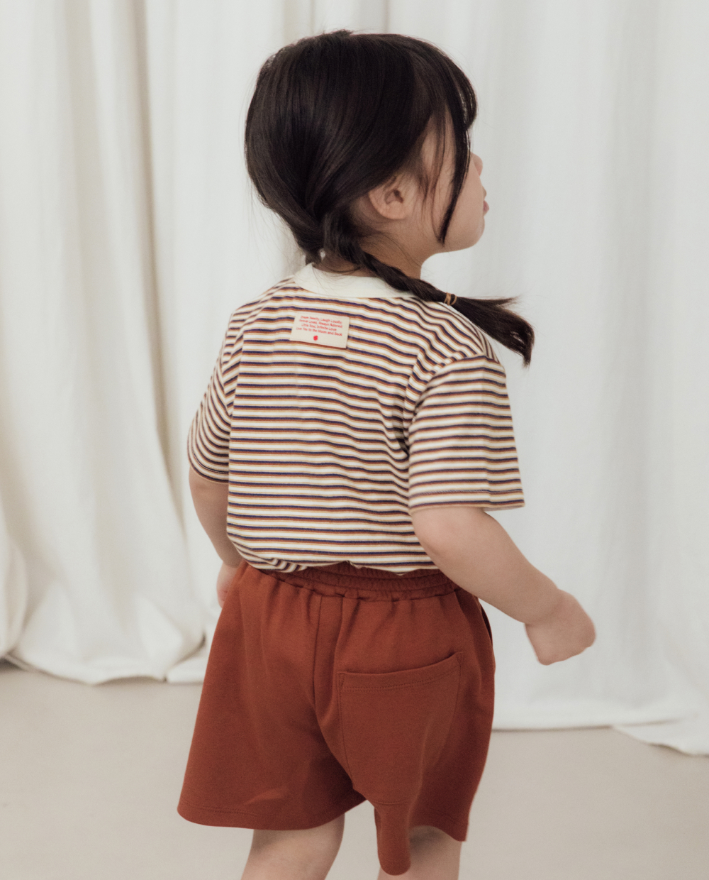マルチストライプ 半袖Tシャツ