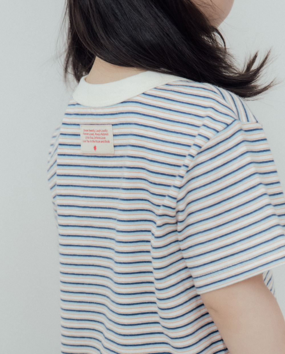 マルチストライプ 半袖Tシャツ