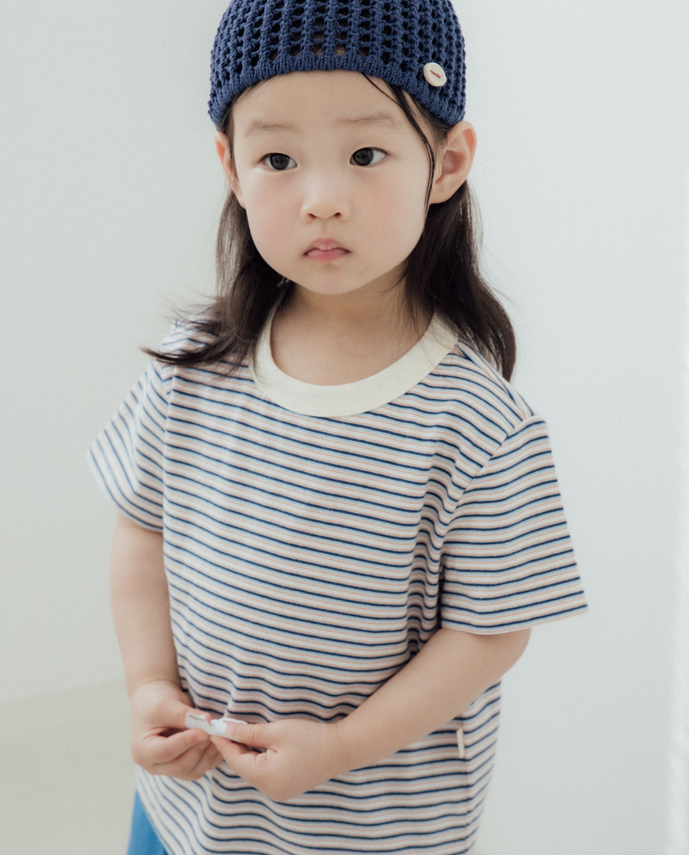 マルチストライプ 半袖Tシャツ