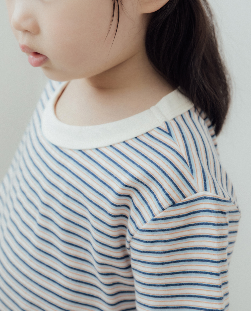 マルチストライプ 半袖Tシャツ