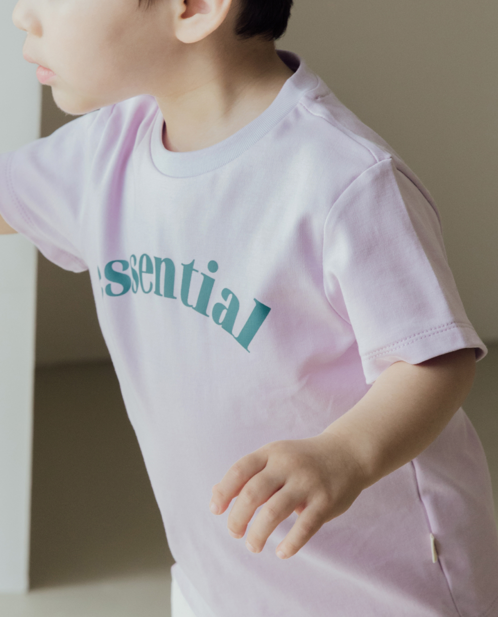 オーガニック レギュラーフィット ロゴ半袖Tシャツ