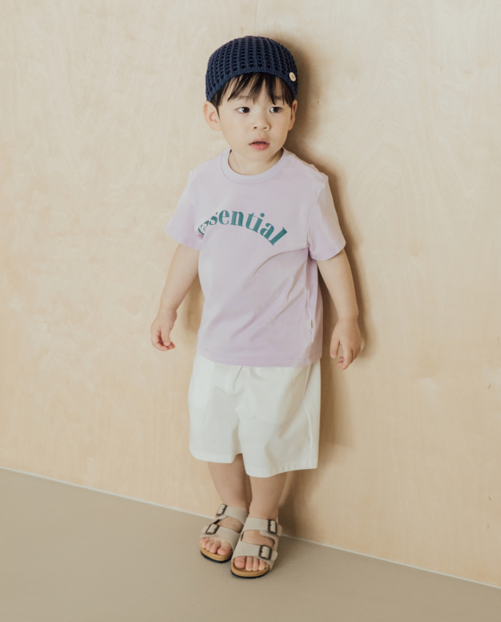 オーガニック レギュラーフィット ロゴ半袖Tシャツ